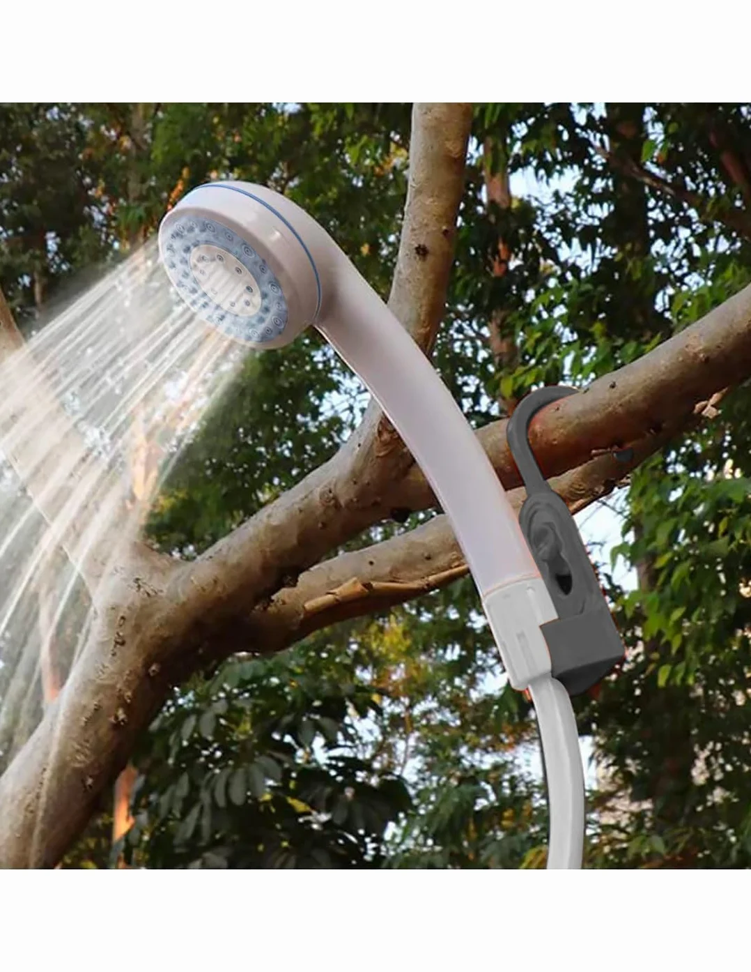 Soffione Doccia Portatile Ricaricabile Tubo Flessibile Da Campeggio O Giardino - modelli casuali