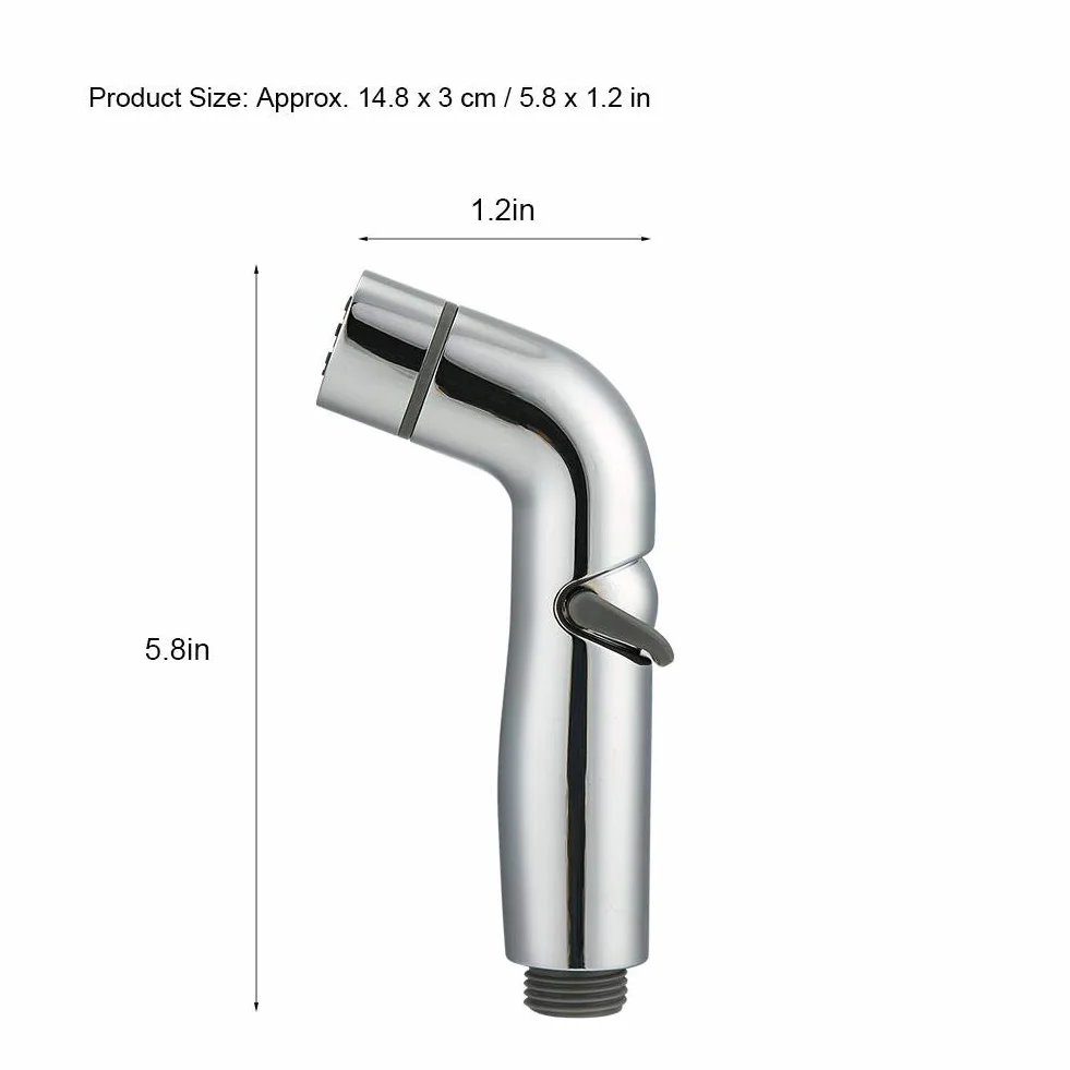 Doccetta per bidet Spruzzatore a Pressione Regolabile per doccetta per Bidet con doccetta con Kit Spray ABS per Bidet