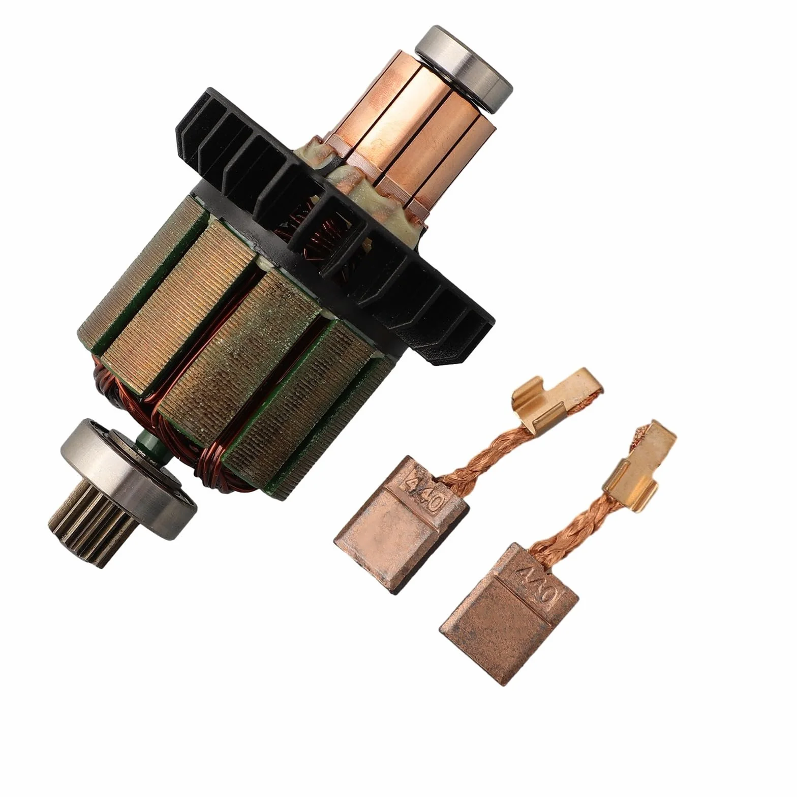 Spazzola di carbone Drill Cacciavite Parti di Ricambio Set Spazzola di Carbone 1944275 CB440 E Armatura 6193809 Per DDF482 DHP482 Drill Modelli