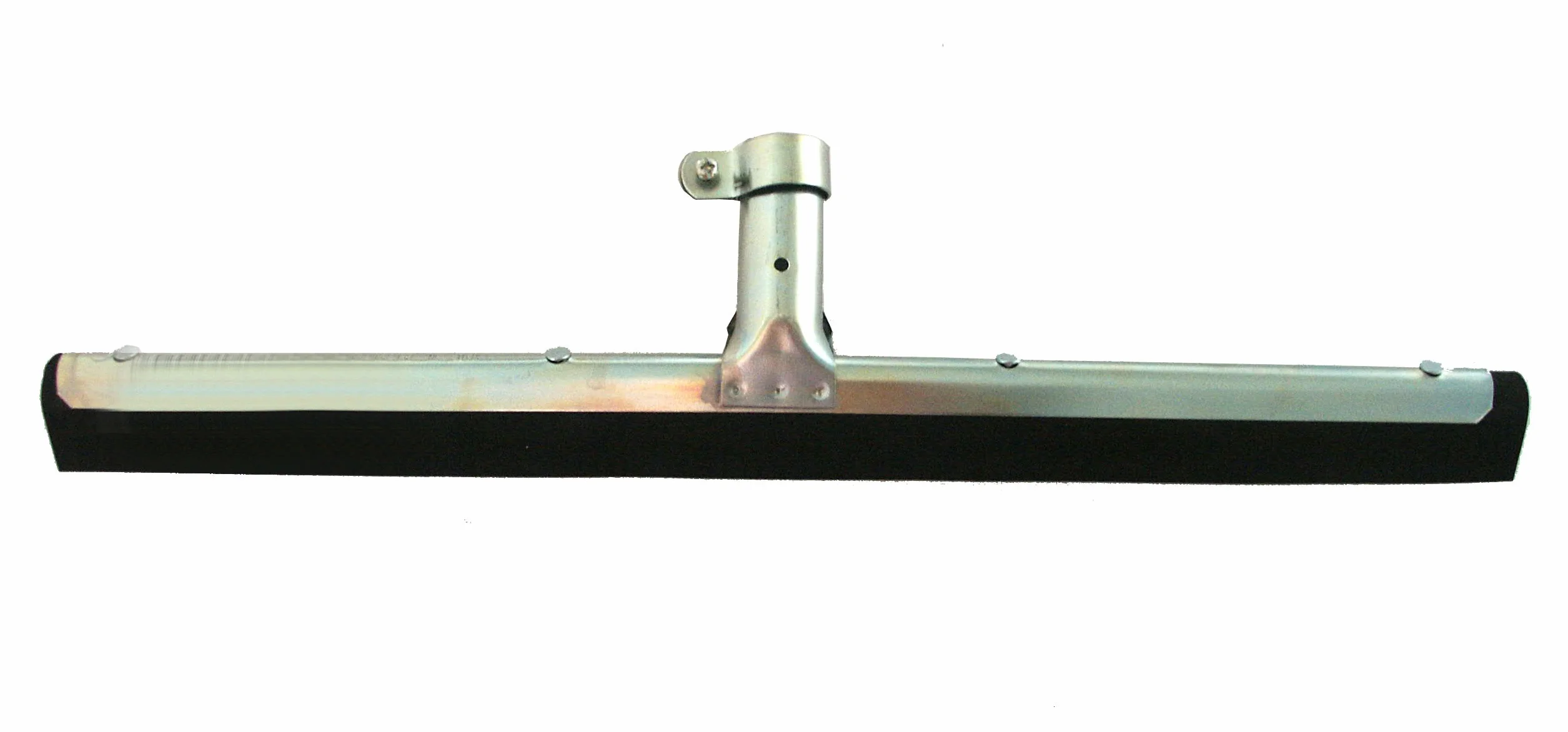 Tergipavimento - Tergivetro Zincato con Fascia Gommata, Misura 45 cm, con Attacco per Manico Diametro 25 mm