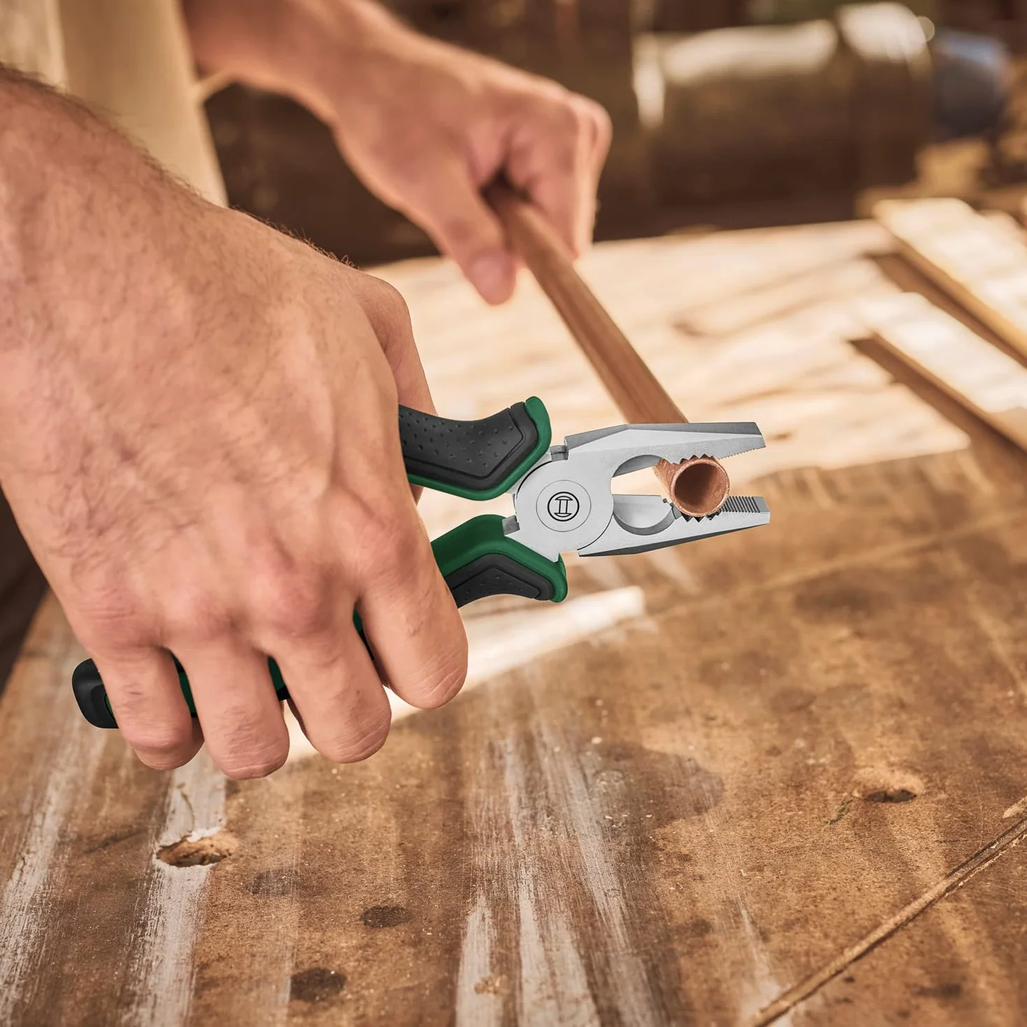 Bosch Pinza Universale (Pinza Universale Durevole, Precisa; Rivestimento Softgrip Ergonomico; Superficie Placcata in Nichel)