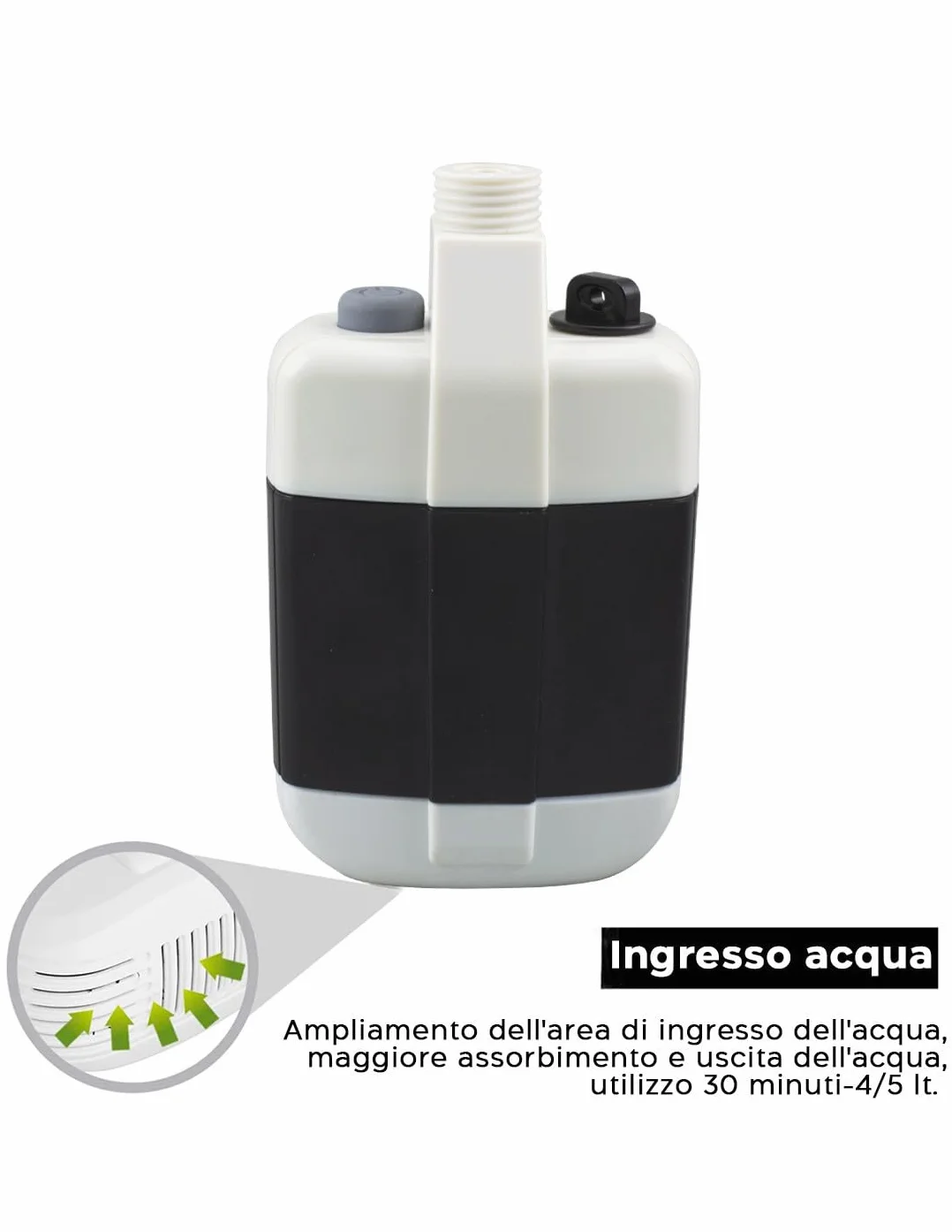 Soffione Doccia Portatile Ricaricabile Tubo Flessibile Da Campeggio O Giardino - modelli casuali